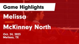 Melissa  vs McKinney North  Game Highlights - Oct. 24, 2023