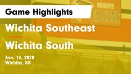 Wichita Southeast  vs Wichita South  Game Highlights - Jan. 14, 2020