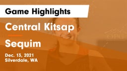 Central Kitsap  vs Sequim  Game Highlights - Dec. 13, 2021