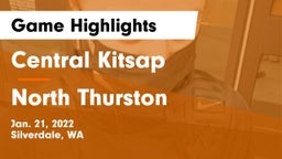Central Kitsap  vs North Thurston  Game Highlights - Jan. 21, 2022