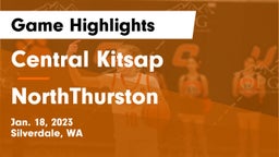 Central Kitsap  vs NorthThurston Game Highlights - Jan. 18, 2023