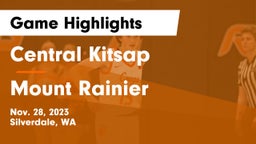 Central Kitsap  vs Mount Rainier  Game Highlights - Nov. 28, 2023