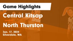 Central Kitsap  vs North Thurston  Game Highlights - Jan. 17, 2024