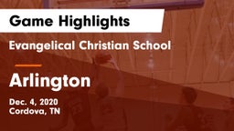 Evangelical Christian School vs Arlington  Game Highlights - Dec. 4, 2020