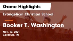 Evangelical Christian School vs Booker T. Washington Game Highlights - Nov. 19, 2021