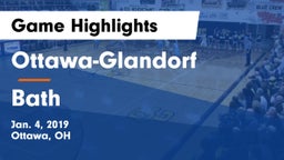 Ottawa-Glandorf  vs Bath  Game Highlights - Jan. 4, 2019