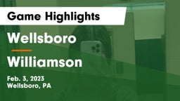 Wellsboro  vs Williamson   Game Highlights - Feb. 3, 2023