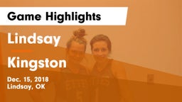 Lindsay  vs Kingston  Game Highlights - Dec. 15, 2018