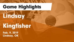 Lindsay  vs Kingfisher  Game Highlights - Feb. 9, 2019