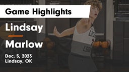 Lindsay  vs Marlow Game Highlights - Dec. 5, 2023