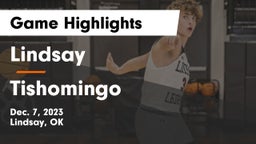 Lindsay  vs Tishomingo Game Highlights - Dec. 7, 2023