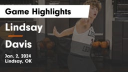 Lindsay  vs Davis Game Highlights - Jan. 2, 2024