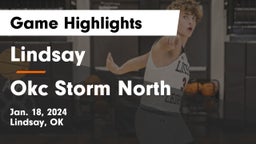 Lindsay  vs Okc Storm North Game Highlights - Jan. 18, 2024