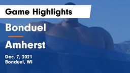 Bonduel  vs Amherst  Game Highlights - Dec. 7, 2021