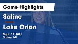 Saline  vs Lake Orion  Game Highlights - Sept. 11, 2021