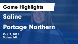 Saline  vs Portage Northern  Game Highlights - Oct. 2, 2021
