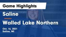 Saline  vs Walled Lake Northern Game Highlights - Oct. 16, 2021