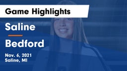 Saline  vs Bedford Game Highlights - Nov. 6, 2021