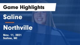 Saline  vs Northville Game Highlights - Nov. 11, 2021