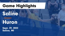 Saline  vs Huron  Game Highlights - Sept. 29, 2022