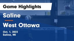 Saline  vs West Ottawa Game Highlights - Oct. 1, 2022