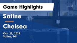 Saline  vs Chelsea  Game Highlights - Oct. 25, 2022