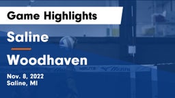 Saline  vs Woodhaven  Game Highlights - Nov. 8, 2022