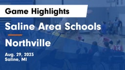Saline Area Schools vs Northville  Game Highlights - Aug. 29, 2023