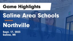 Saline Area Schools vs Northville  Game Highlights - Sept. 17, 2023