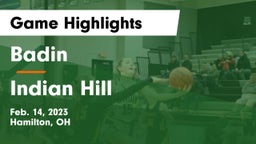 Badin  vs Indian Hill  Game Highlights - Feb. 14, 2023