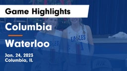 Columbia  vs Waterloo  Game Highlights - Jan. 24, 2023