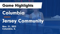 Columbia  vs Jersey Community  Game Highlights - Nov. 21, 2023