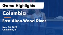 Columbia  vs East Alton-Wood River  Game Highlights - Nov. 30, 2023