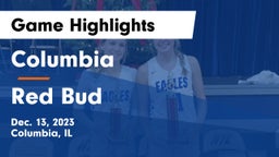 Columbia  vs Red Bud Game Highlights - Dec. 13, 2023