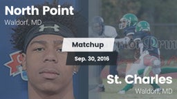 Matchup: North Point High vs. St. Charles  2016