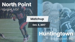 Matchup: North Point High vs. Huntingtown  2017