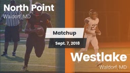 Matchup: North Point High vs. Westlake  2018