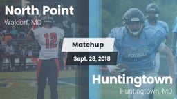 Matchup: North Point High vs. Huntingtown  2018