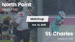 Matchup: North Point High vs. St. Charles  2018
