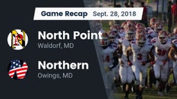 Recap: North Point  vs. Northern  2018