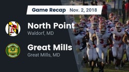 Recap: North Point  vs. Great Mills 2018