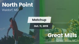 Matchup: North Point High vs. Great Mills 2019