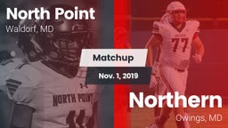 Matchup: North Point High vs. Northern  2019