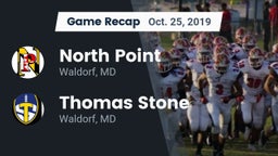 Recap: North Point  vs. Thomas Stone  2019