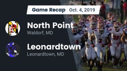 Recap: North Point  vs. Leonardtown  2019