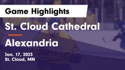 St. Cloud Cathedral  vs Alexandria  Game Highlights - Jan. 17, 2023