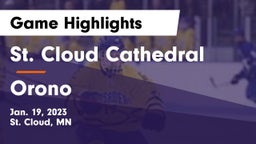 St. Cloud Cathedral  vs Orono  Game Highlights - Jan. 19, 2023