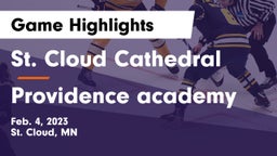 St. Cloud Cathedral  vs Providence academy Game Highlights - Feb. 4, 2023
