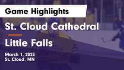 St. Cloud Cathedral  vs Little Falls Game Highlights - March 1, 2023