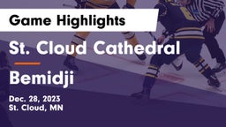 St. Cloud Cathedral  vs Bemidji  Game Highlights - Dec. 28, 2023